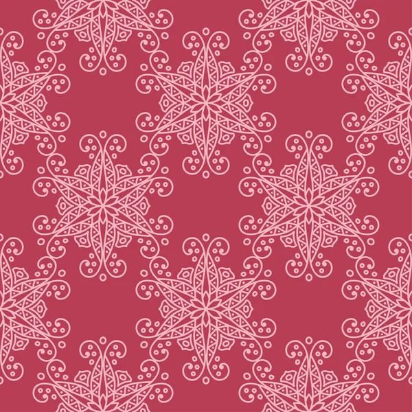 Kiraz pembe çiçek süsleme. Tekstil ve duvar kağıtları için seamless modeli