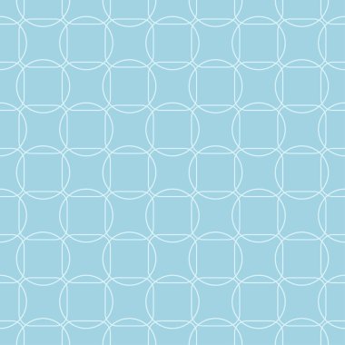 Hafif mavi geometrik seamless modeli web, Tekstil ve duvar kağıtları için