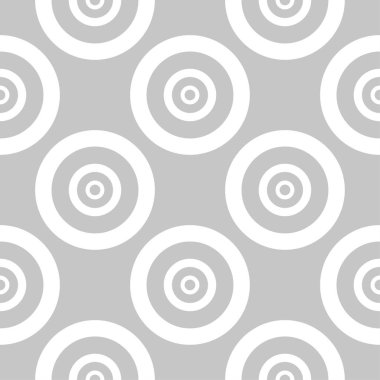 Gri ve beyaz geometrik süsleme. Web, Tekstil ve duvar kağıtları için seamless modeli