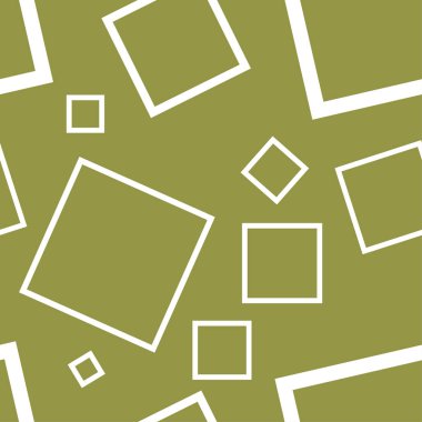 Geometrik süsleme. Zeytin yeşili ve beyaz seamless modeli web, Tekstil ve duvar kağıtları için