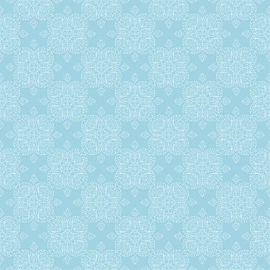 Hafif mavi geometrik tasarım. Web, Tekstil ve duvar kağıtları için seamless modeli