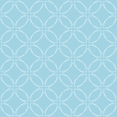 Hafif mavi geometrik süsleme. Web, Tekstil ve duvar kağıtları için seamless modeli