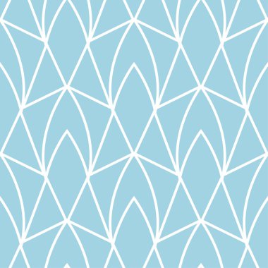 Lacivert ve beyaz geometrik süsleme. Web, Tekstil ve duvar kağıtları için seamless modeli