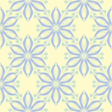 Çiçek bej renkli kesintisiz arka. Duvar kağıtları ve Tekstil için