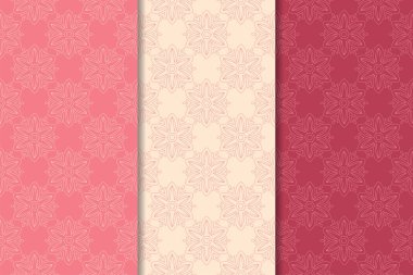 Kiraz kırmızı çiçekli süs tasarımlar. Duvar kağıtları ve kumaşlar için dikey Dikişsiz desen