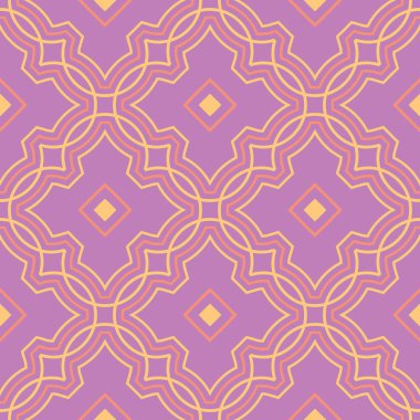 Geometrik seamless modeli. Parlak renkli menekşe arka plan duvar kağıtları, Tekstil ve kumaş için