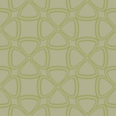 Zeytin yeşili çiçek süsleme. Tekstil ve duvar kağıtları için seamless modeli