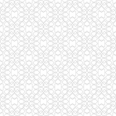 Beyaz arka planda gri geometrik tasarım. Web, Tekstil ve duvar kağıtları için seamless modeli