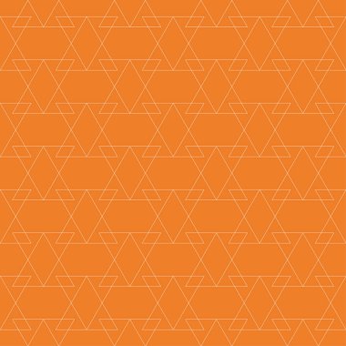 Turuncu geometrik yazdır. Web, Tekstil ve duvar kağıdı için seamless modeli