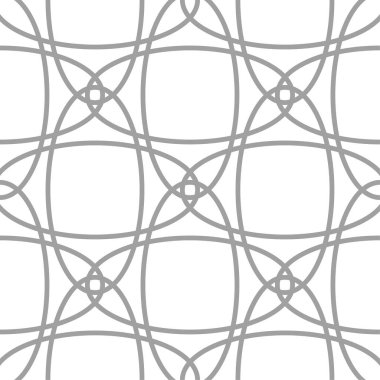 Işık gri geometrik süsleme. Web, Tekstil ve duvar kağıtları için seamless modeli
