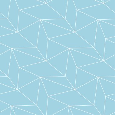 Lacivert geometrik süsleme. Web, Tekstil ve duvar kağıtları için seamless modeli