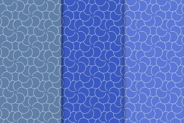 Web, Tekstil ve duvar kağıtları için dikey Dikişsiz desen seti