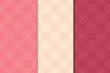 Kiraz kırmızı çiçekli süs tasarımlar. Duvar kağıtları ve kumaşlar için dikey Dikişsiz desen