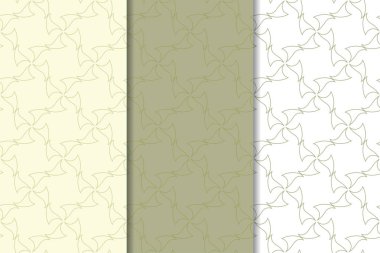 Zeytin yeşili ve beyaz geometrik dikey Dikişsiz desen web, Tekstil ve duvar kağıtları için