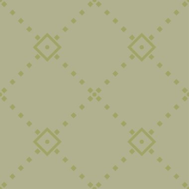 Zeytin yeşili geometrik seamless modeli web, Tekstil ve duvar kağıtları için
