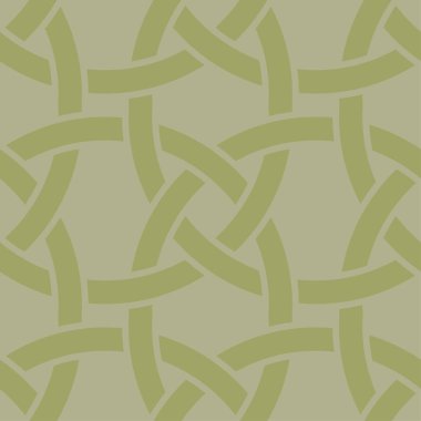 Zeytin yeşili geometrik yazdır. Web, Tekstil ve duvar kağıtları için seamless modeli