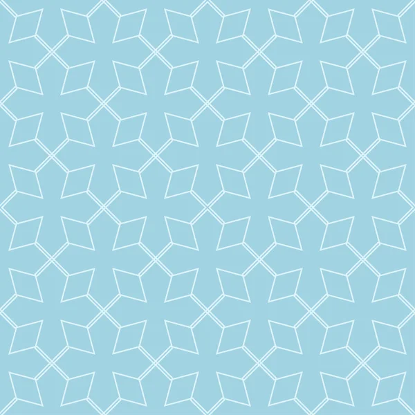 Licht Blauwe Geometrische Print Naadloze Patroon Voor Web Textiel Achtergronden — Stockvector