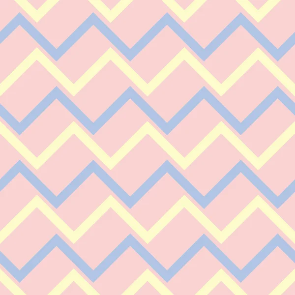シームレスな背景色の幾何学模様 テキスタイル ファブリックをピンク ベージュの要素 — ストックベクタ