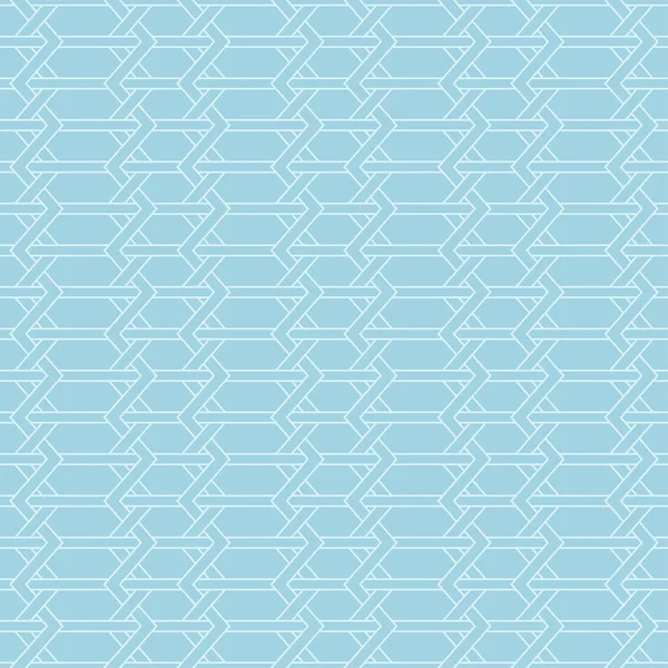 Geometrisches Ornament Hellblaues Nahtloses Muster Für Web Textilien Und Tapeten — Stockvektor