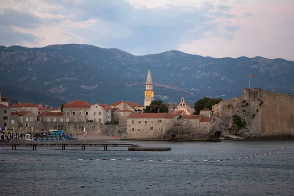 Eski sahil kasabası Budva Karadağ