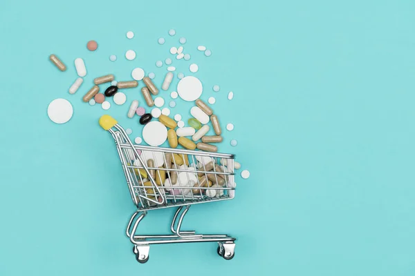 Shopping in farmacia e abuso di droga — Foto Stock