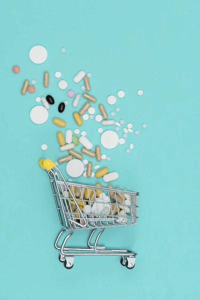 Shopping in farmacia e abuso di droga — Foto Stock