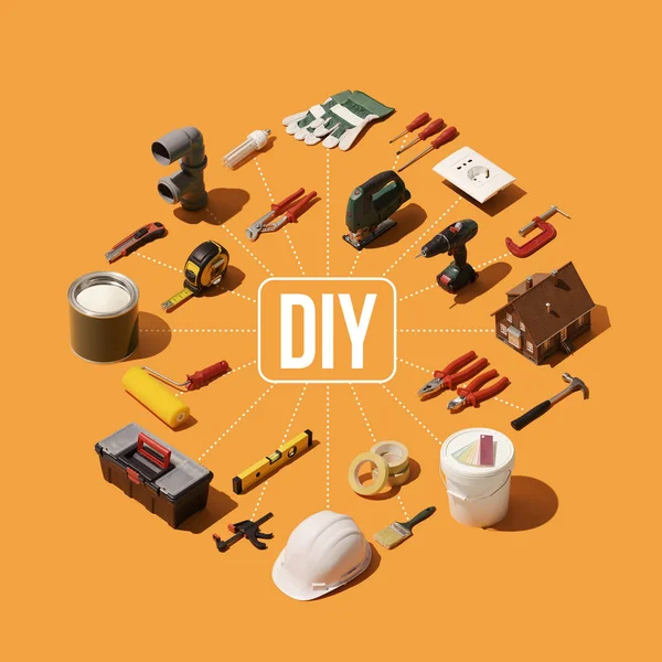 DIY a domácí renovace — Stock fotografie