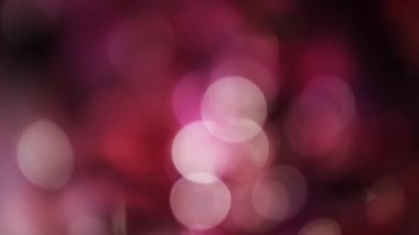 Parlak bokeh ışıkları arka plan karanlıkta parlayan