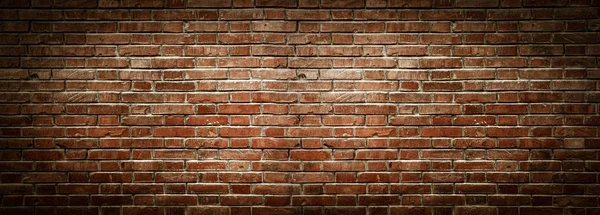 Old wall background with stained aged bricks — Stock Photo, Image