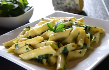 lezzetli penne makarna 