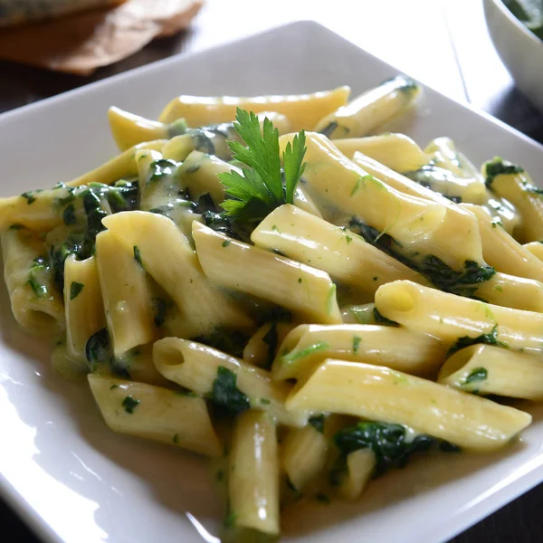 Delicioso penne pasta — Fotografia de Stock