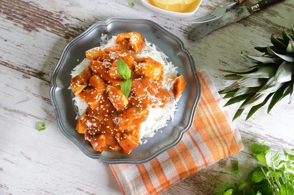 Karayipler style tavuk 