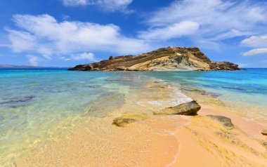 Elafonisi beach, Crete, Yunanistan