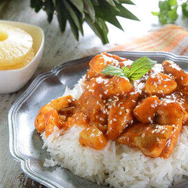 Karayipler style tavuk 