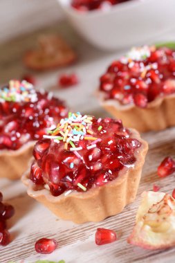 nar taneleri ile cupcakes