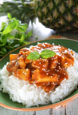 Karayipler style tavuk 