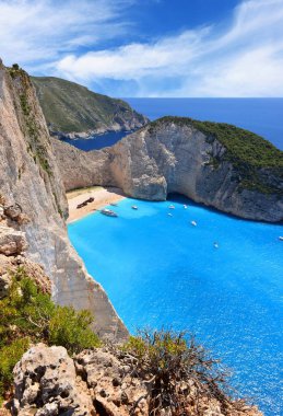 Navagio plaj Yunanistan