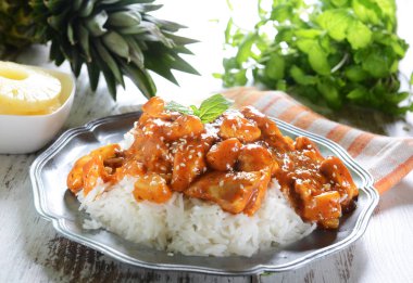 Karayipler style tavuk 