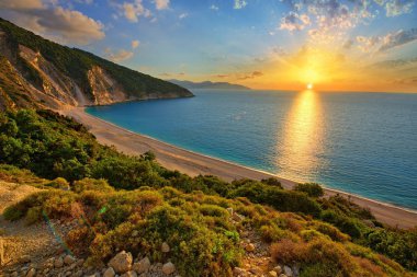 Myrtos beach