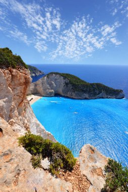 Navagio plaj Yunanistan