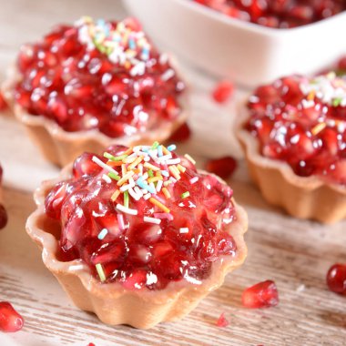 nar taneleri ile cupcakes