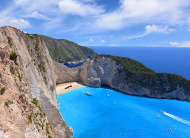 Navagio plaj Yunanistan