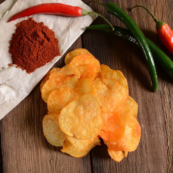 Potato chips — Stock Photo, Image