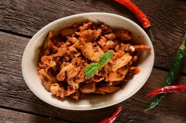 Tavuk gyros baharat ile