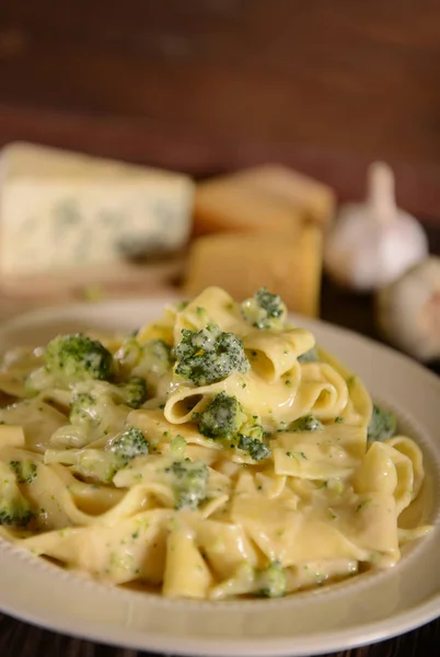 Deliciosa pasta de pappardelle — Foto de Stock