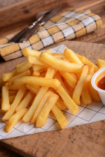 Deliciosas batatas fritas — Fotografia de Stock