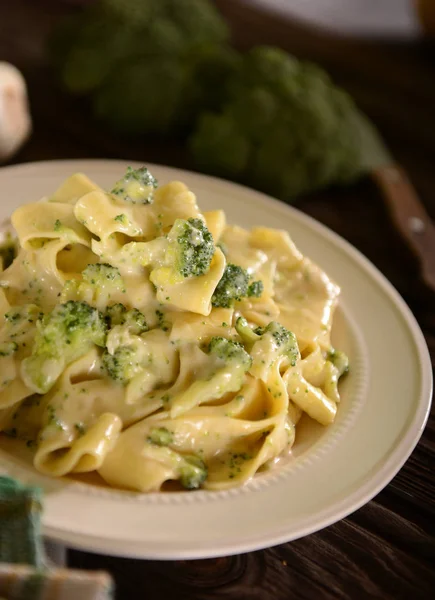 Makaron pappardelle pyszne — Zdjęcie stockowe