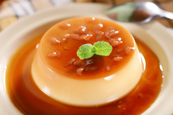 stock image Panna cotta dessert 