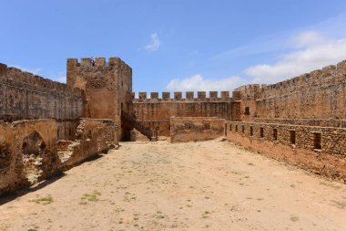 Frangocastello kale adada Crete, Yunanistan