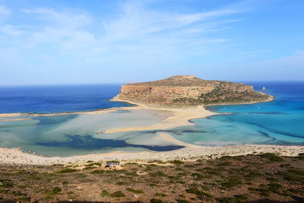 Beroemde Balos Lagune Griekenland Eiland Kreta — Stockfoto